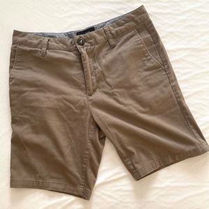 Blue Crown Slim Chino Khaki Shorts size 30